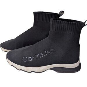 Calvin Klein High Top Slip-on Sock Sneakers